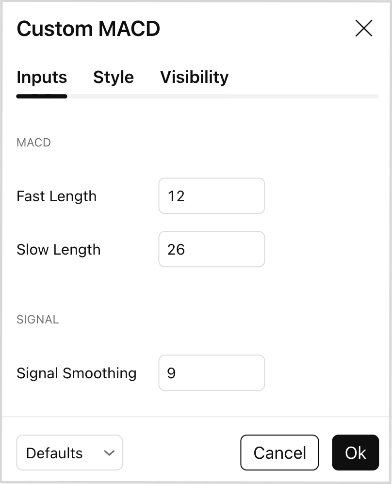 Group inputs
