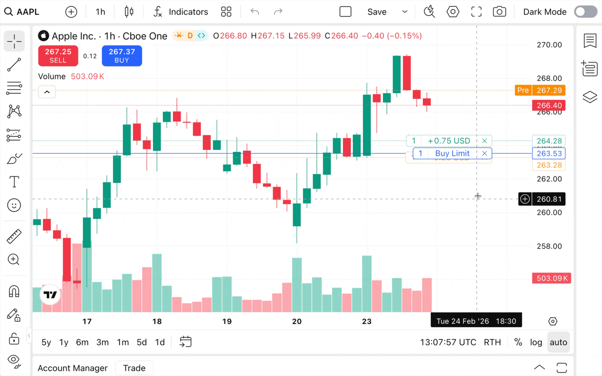Enable no overlapping orders and positions